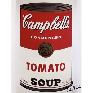Eine von Andy Warhols "Campbell’s Soup Cans" (1962)