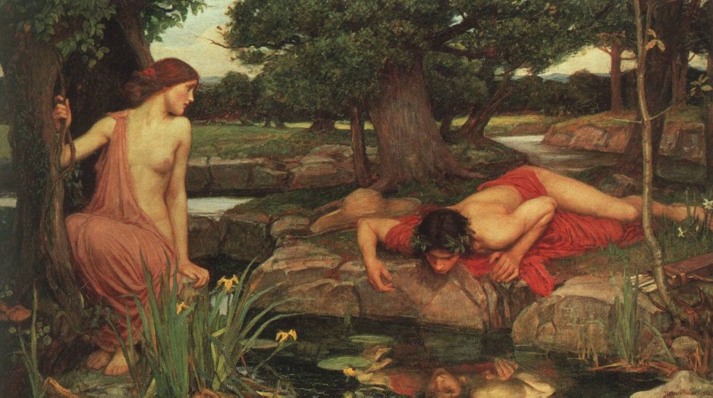 John William Waterhouse: Echo und Narziss (1903); Quelle