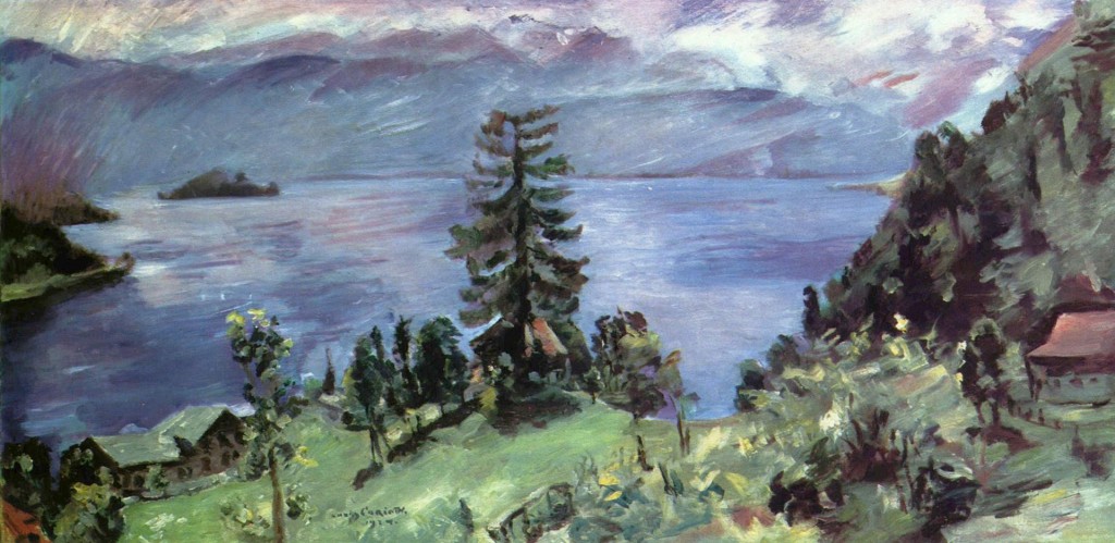 Lovis Corinth (1924): Walchensee-Panorama